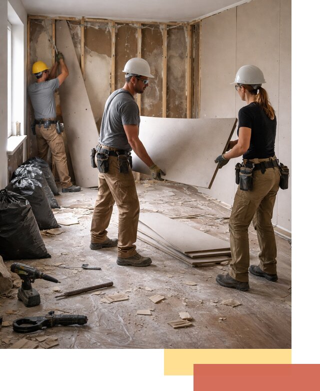 Демонтаж стеновых панелей в Кимрах быстро и аккуратно