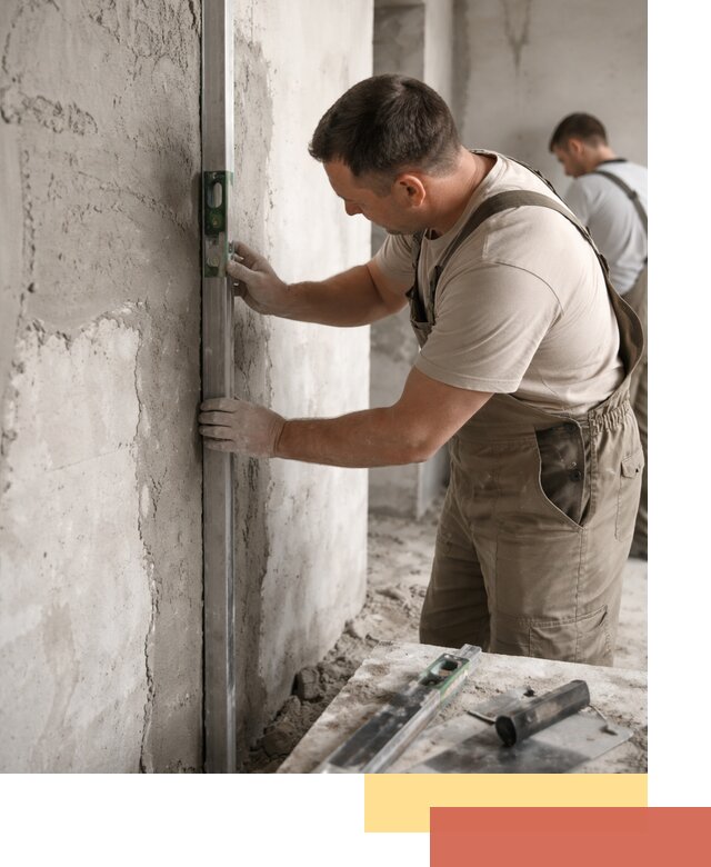 Установка штукатурных маяков в Кимрах с гарантией качества