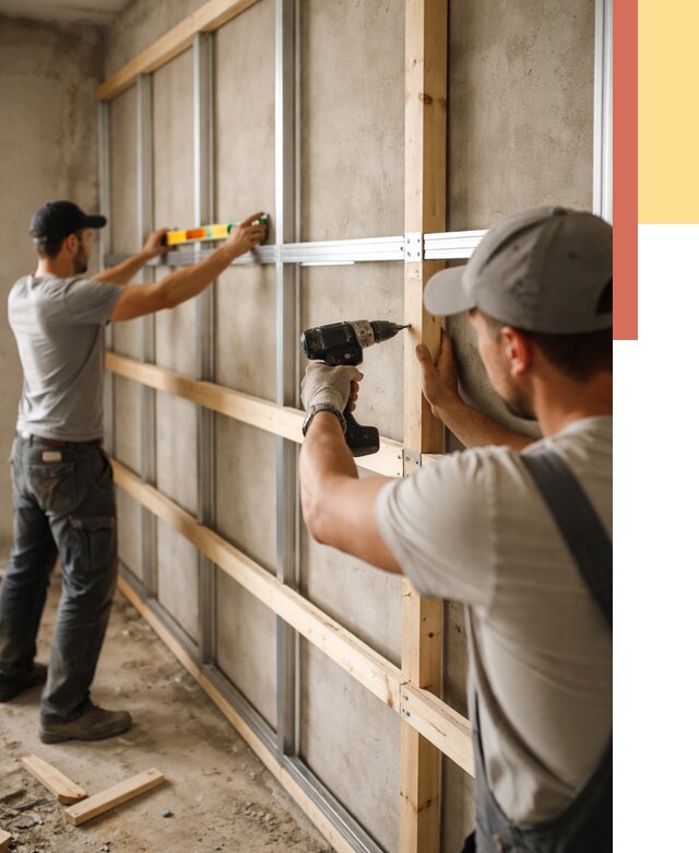 Устройство обрешетки под панели в Кимрах от 2192 руб. — монтаж под ключ | ОТДЕЛОЧНИК-Кмы