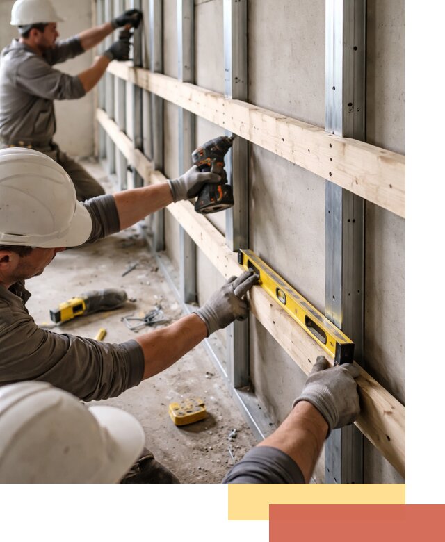 Устройство обрешетки под панели в Кимрах