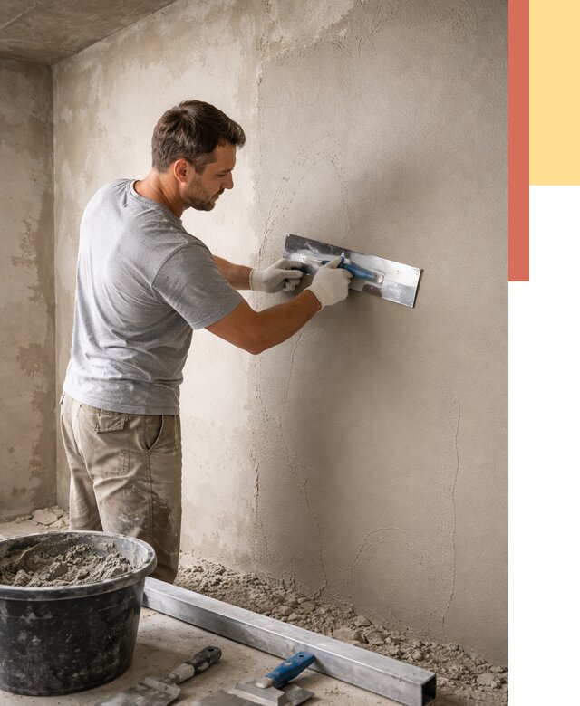 Штукатурка стен без маяков в Кимрах от 7516 руб/м2 — услуги и цена | ОТДЕЛОЧНИК-Кмы