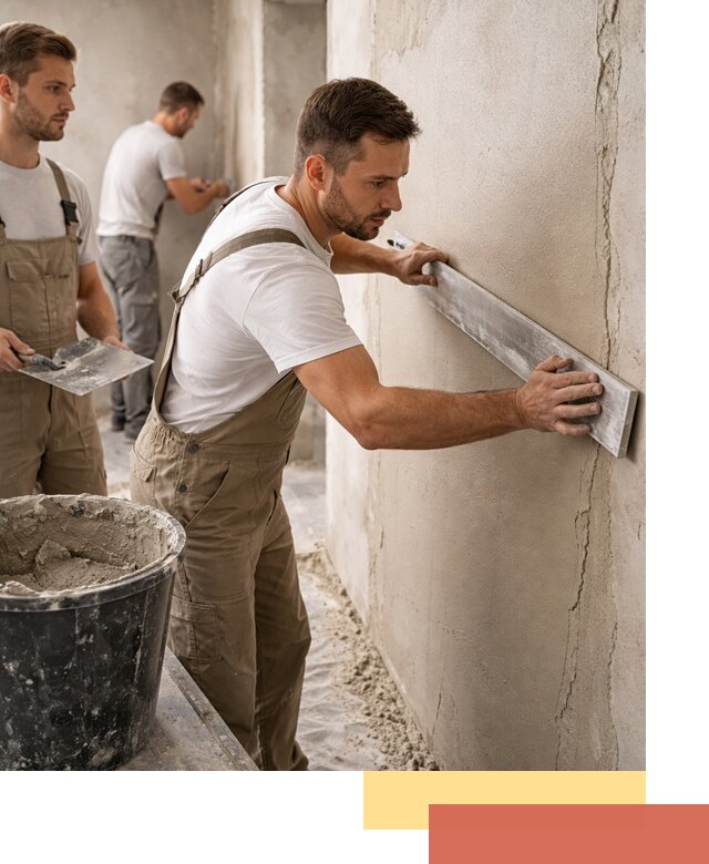 Штукатурка стен без маяков в Кимрах быстро и качественно