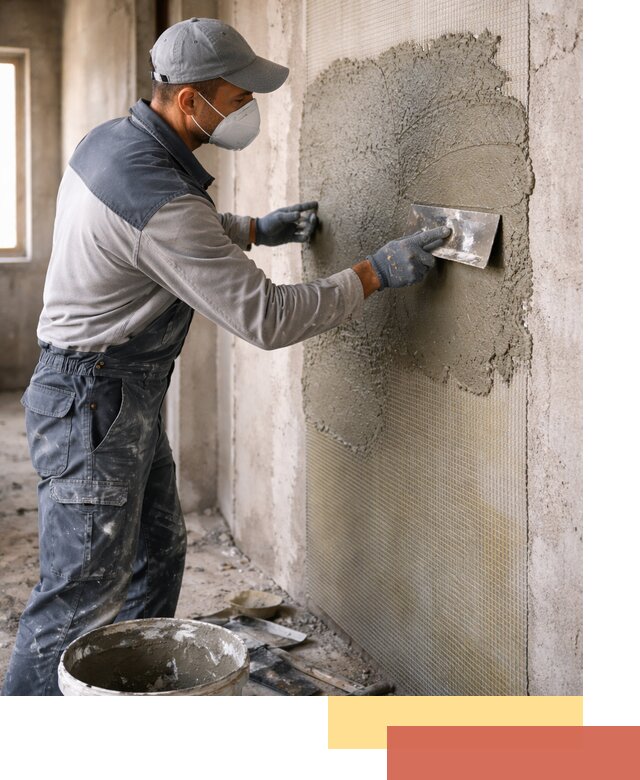 Штукатурка стен по сетке в Кимрах под ключ качественно и быстро