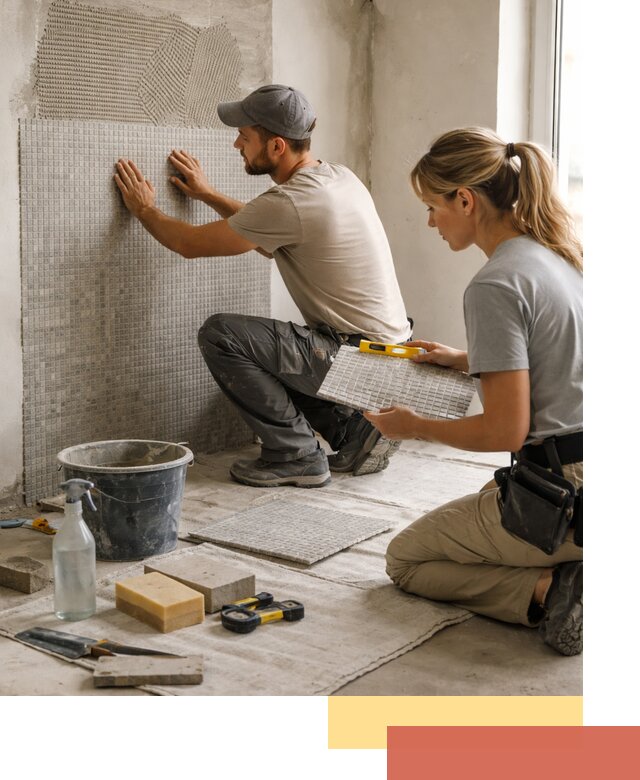 Облицовка стен мозаикой в Кимрах качественно и быстро