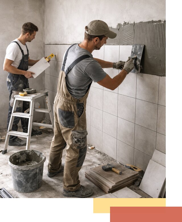 Укладка плитки на стены в Кимрах профессионально и надежно