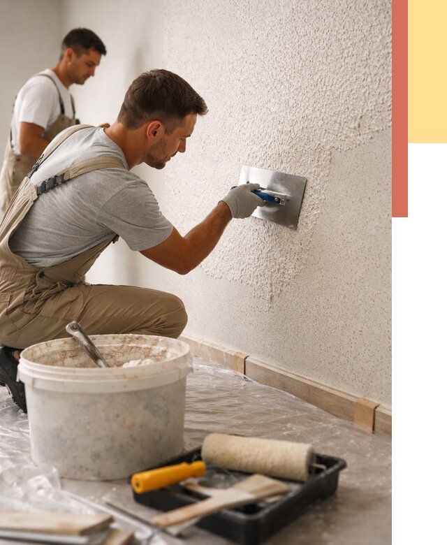 Нанесение жидких обоев в Кимрах от 7829 руб./м2 — быстро и недорого | ОТДЕЛОЧНИК-Кмы