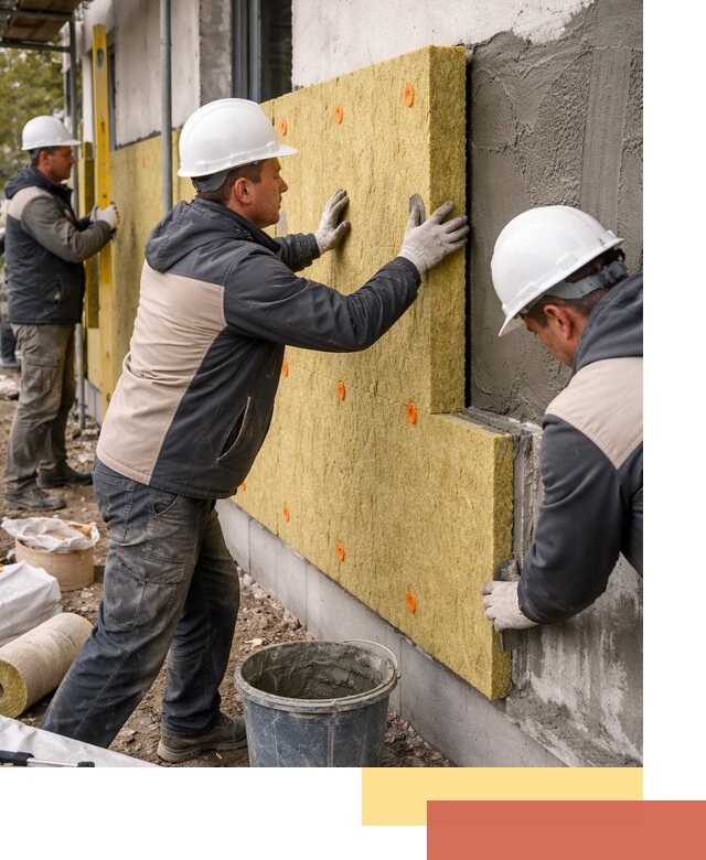 Утепление стен минватой в Кимрах — тепло и звукоизоляция