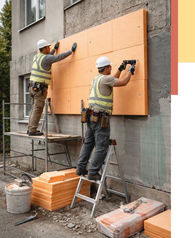 Утепление стен пеноплексом в Кимрах от 1931 руб./м2 — быстро и недорого | ОТДЕЛОЧНИК-Кмы