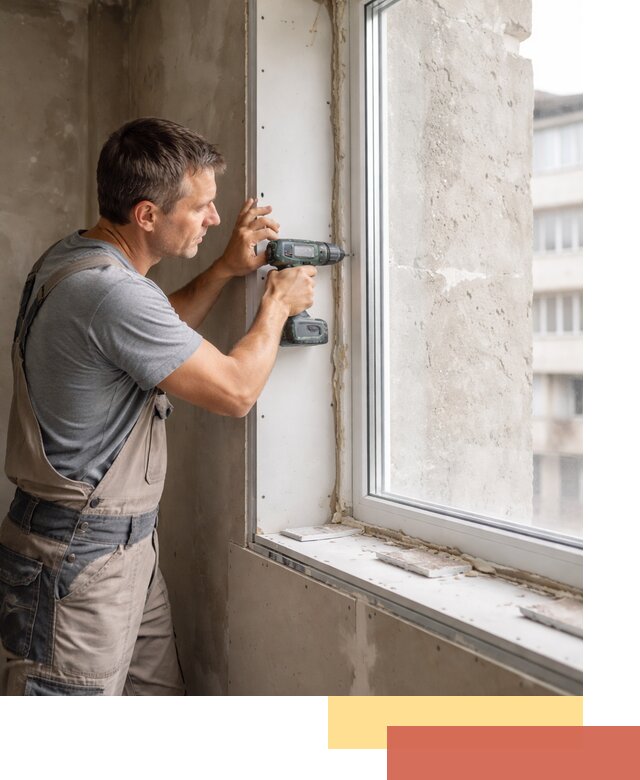 Монтаж гипсокартонных откосов в Кимрах под ключ