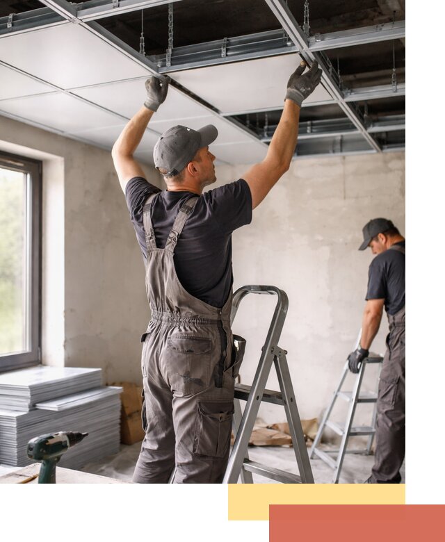 Монтаж кассетного потолка в Кимрах качественно и быстро