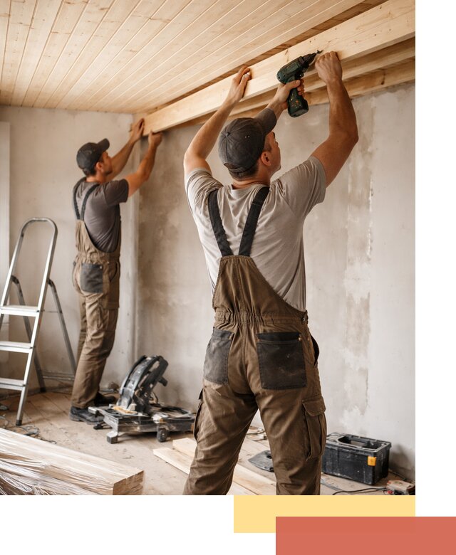 Монтаж потолка из вагонки в Кимрах профессионально и аккуратно