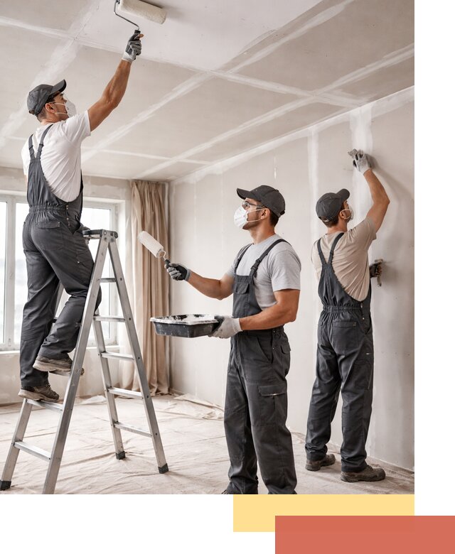 Покраска потолка из гипсокартона в Кимрах качественно и недорого