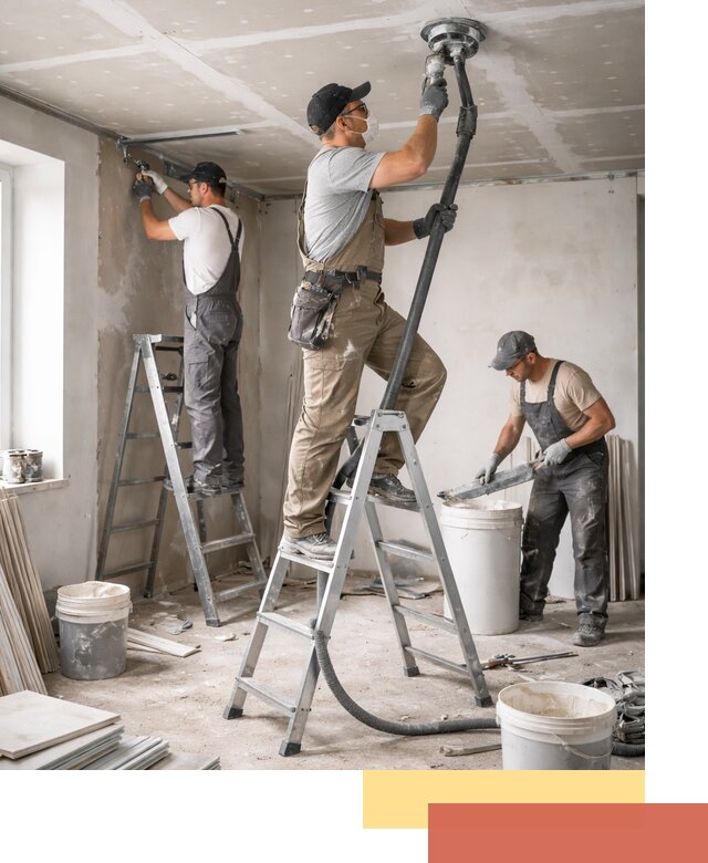 Ремонт потолка из гипсокартона в Кимрах: быстрый и качественный монтаж