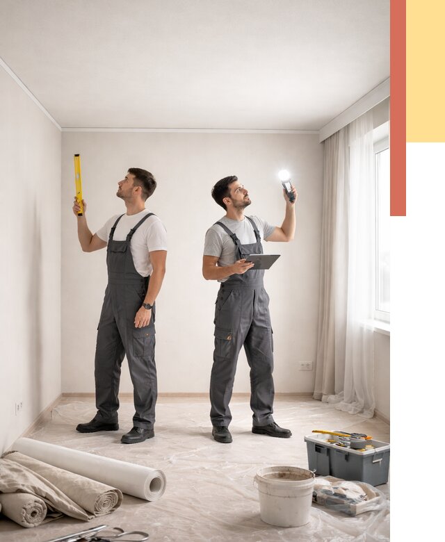 Отделка потолка в Кимрах недорого от 783 руб/м2 | Услуги ОТДЕЛОЧНИК-Кмы