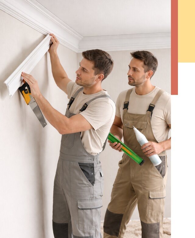 Монтаж потолочного плинтуса в Кимрах от 2401 руб. — быстро и недорого | ОТДЕЛОЧНИК-Кмы