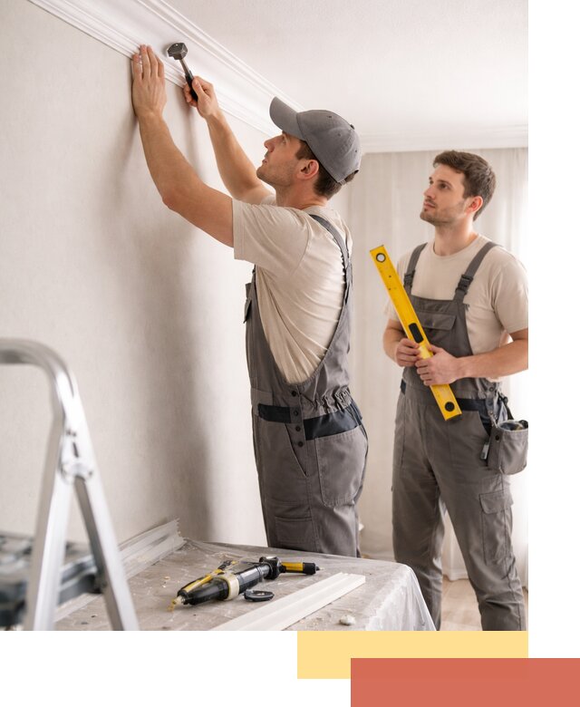 Монтаж потолочного плинтуса в Кимрах качественно и быстро